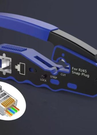 Cleste pentru sertizat mufe de retea RJ45 si telefon