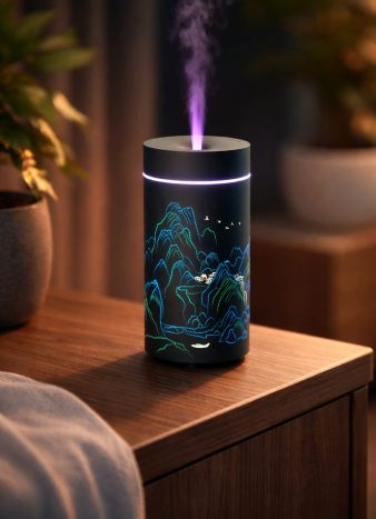 Umidificator de aer compact